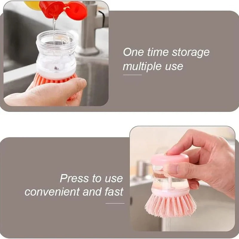 All Clean Soap Dispenser Brush-Sparkle Your Kitchen